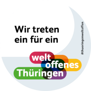 Logo "Thüringen weltoffen"